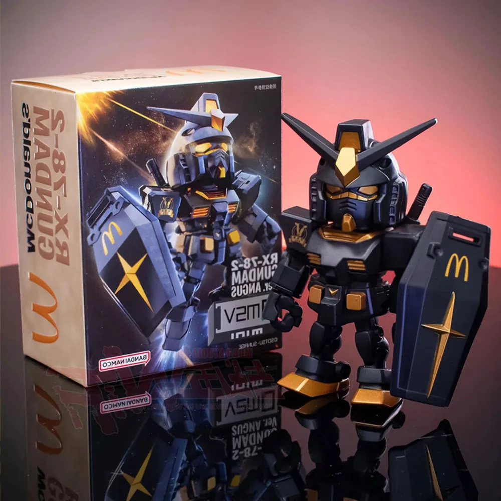 

Mcdonald фигурка Гандам Qmsv Rx-78-2 Ver Angus мобильный костюм, экшн-фигурка, Коллекционная модель, кукла, статуя, робот, наборы игрушек, подарки