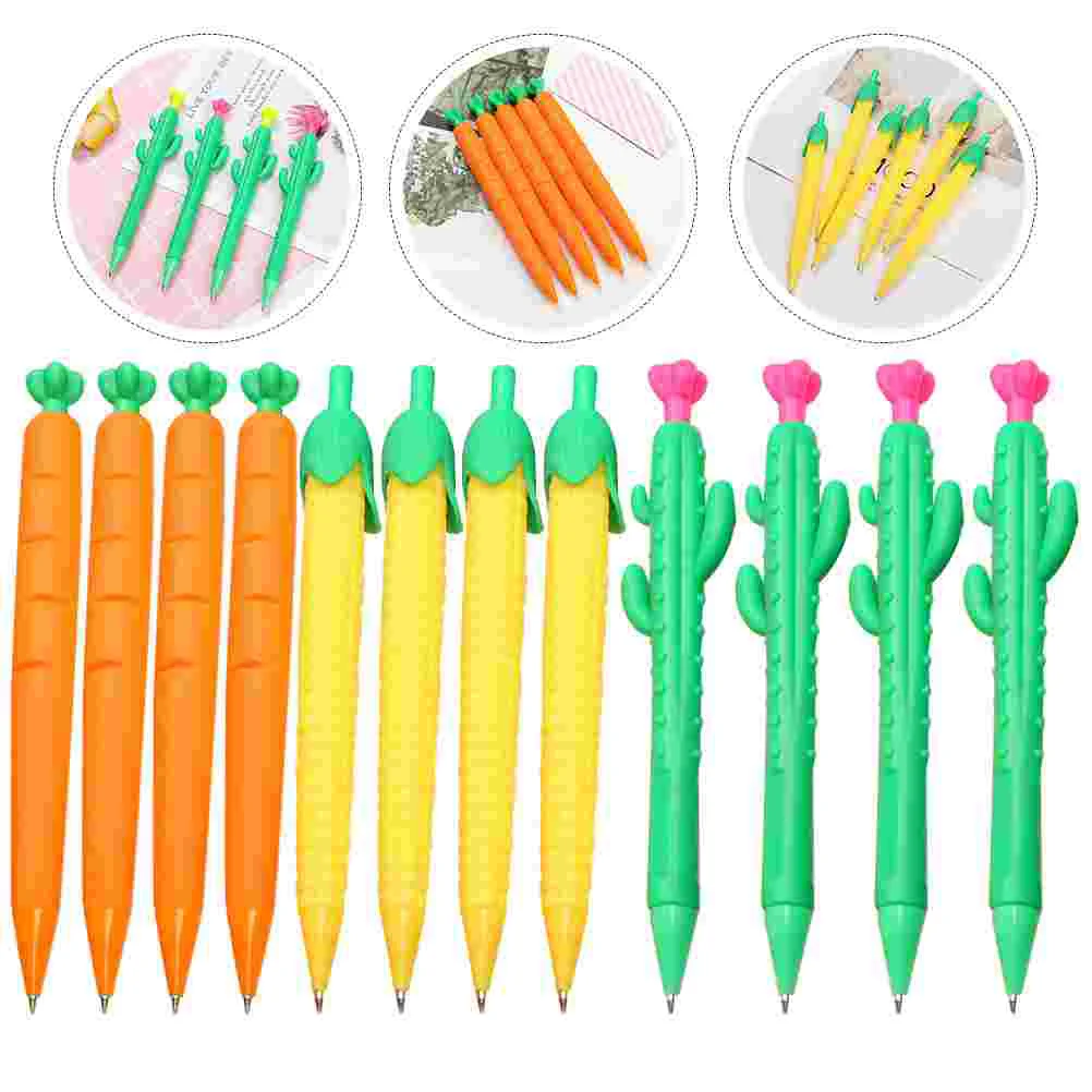 12 Pcs Multifunction Mechanical Pencil Student Carrot Cactus Pencils Plastic Household
12 Pcs Multifunction Mechanical Pencil Student Carrot Cactus Pencils Plastic Household