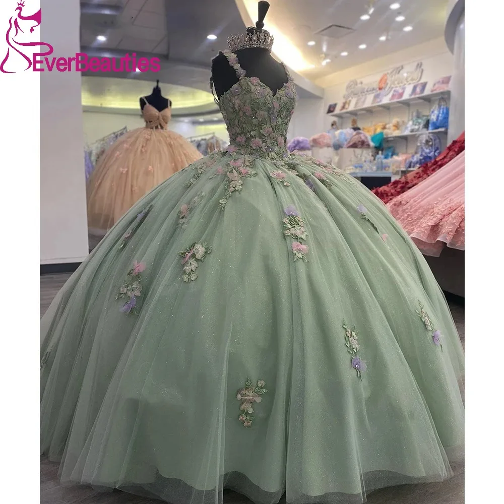 Vestidos De 15 Quinceañera Ball Gown Quinceanera Dresses for Juniors Tulle 3D Flowers Sweet 16 Dress
Vestidos De 15 Quinceañera Ball Gown Quinceanera Dresses for Juniors Tulle 3D Flowers Sweet 16 Dress