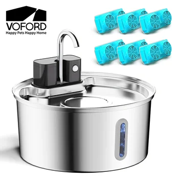 Wireless Stainless Steel Cat Fountain