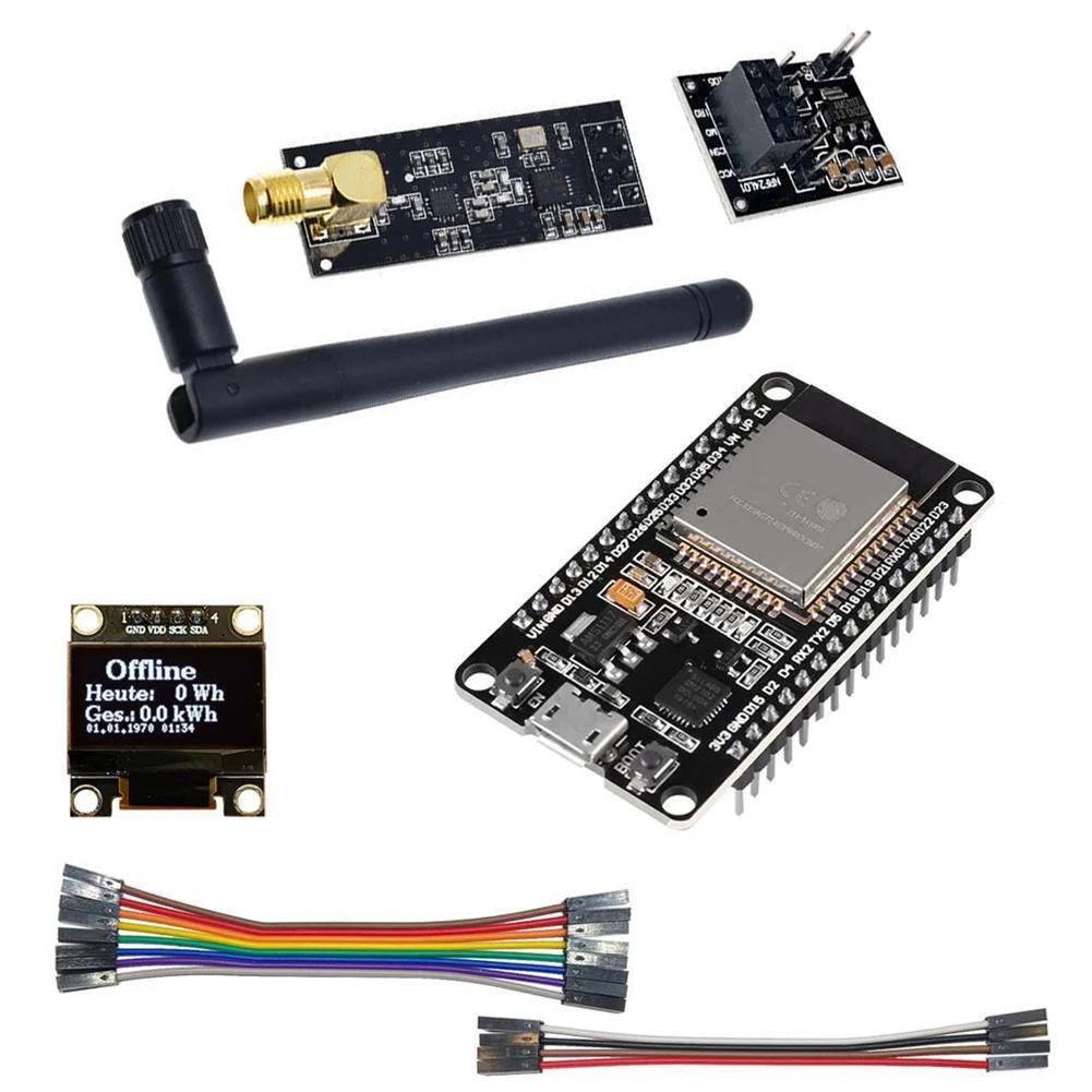Мощное подключение OpenDTU для hoymile, набор для самостоятельной сборки с ESP32 и высокой производительностью для гнезда антенны NRF24L01
Мощное подключение OpenDTU для hoymile, набор для самостоятельной сборки с ESP32 и высокой производительностью для гнезда антенны NRF24L01