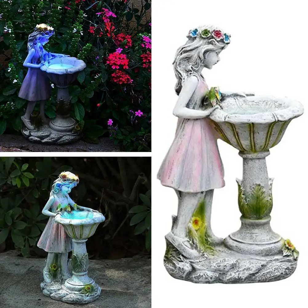 Resin Crafts Solar Decorative Lights Simulation Flower Fairy Fairy Statue Garden Decoration Desktop Decor Handmade Crafts Sculp
Resin Crafts Solar Decorative Lights Simulation Flower Fairy Fairy Statue Garden Decoration Desktop Decor Handmade Crafts Sculp