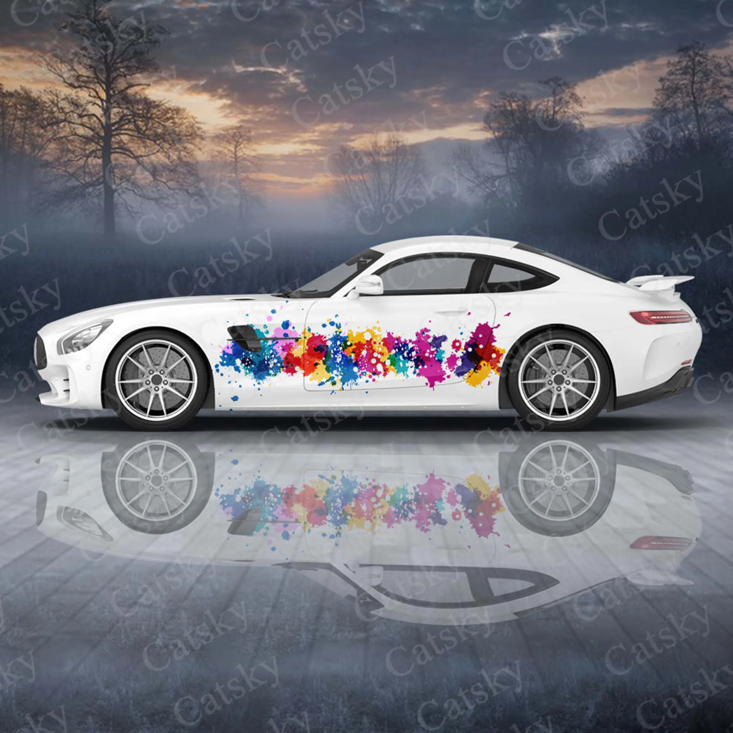 Graffiti 2pcs/Set Car Sticker for Universal Large Car Sticker for Univers, Car Stickers on The Left and Right Sidesal
Graffiti 2pcs/Set Car Sticker for Universal Large Car Sticker for Univers, Car Stickers on The Left and Right Sidesal