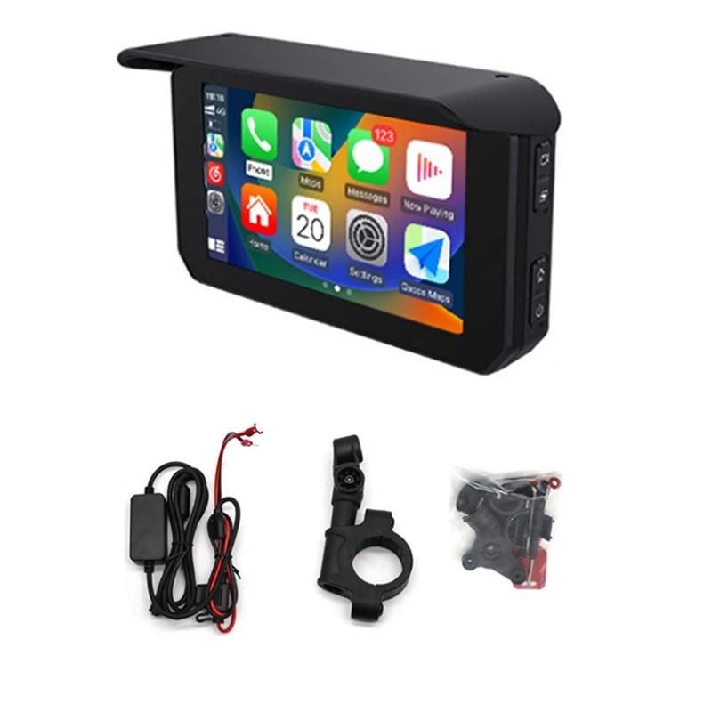 5 Inch Portable Motorcycle Waterproof Display Motorcycle Wireless For Carplay Android Auto GPS Navigation Smart Screen Durable
5 Inch Portable Motorcycle Waterproof Display Motorcycle Wireless For Carplay Android Auto GPS Navigation Smart Screen Durable