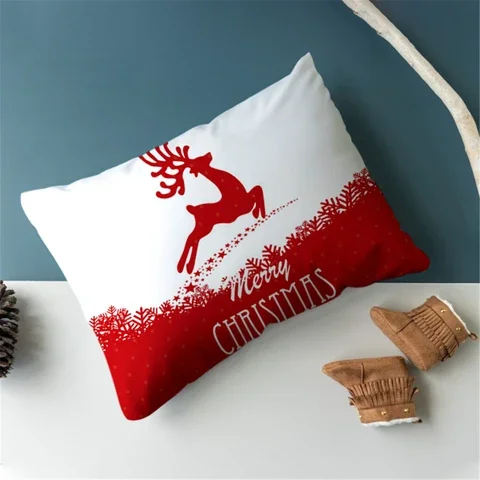 2022 Merry Christmas Pillow Case For Home Sofa Window Seat Decorative Throw Pillows Covers Xmas Rectangle Cushion Cover 30*50cm
2022 Merry Christmas Pillow Case For Home Sofa Window Seat Decorative Throw Pillows Covers Xmas Rectangle Cushion Cover 30*50cm
