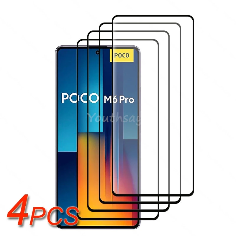 4PCS Tempered Glass For Xiaomi POCO M6 Pro Glass Screen Protector Film For POCO M6 Pro Glass HD Flim For Xiaomi POCO M6 Pro 5G
4PCS Tempered Glass For Xiaomi POCO M6 Pro Glass Screen Protector Film For POCO M6 Pro Glass HD Flim For Xiaomi POCO M6 Pro 5G
