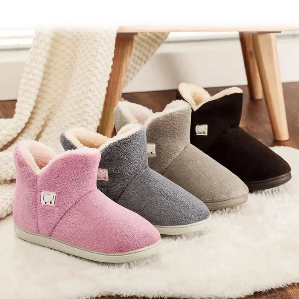 Winter Warm High-top Tube Padded Memory Cotton Home Cotton Shoes Men / Women Home Comfortable Ankle Boots Slippers
Winter Warm High-top Tube Padded Memory Cotton Home Cotton Shoes Men / Women Home Comfortable Ankle Boots Slippers