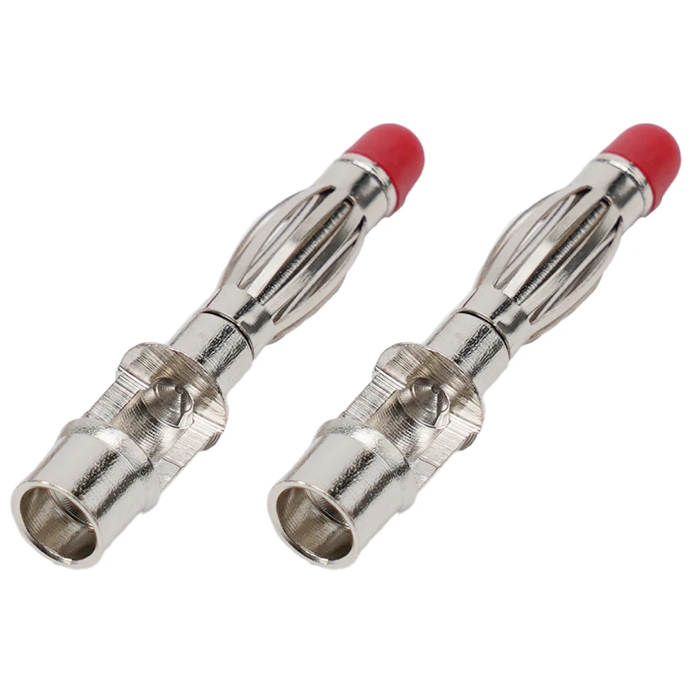 Male Banana Plug High Quality 4mm Male Banana Plugs 2PCS Insulated Safety Connector for DIY Instrument Testing
Male Banana Plug High Quality 4mm Male Banana Plugs 2PCS Insulated Safety Connector for DIY Instrument Testing