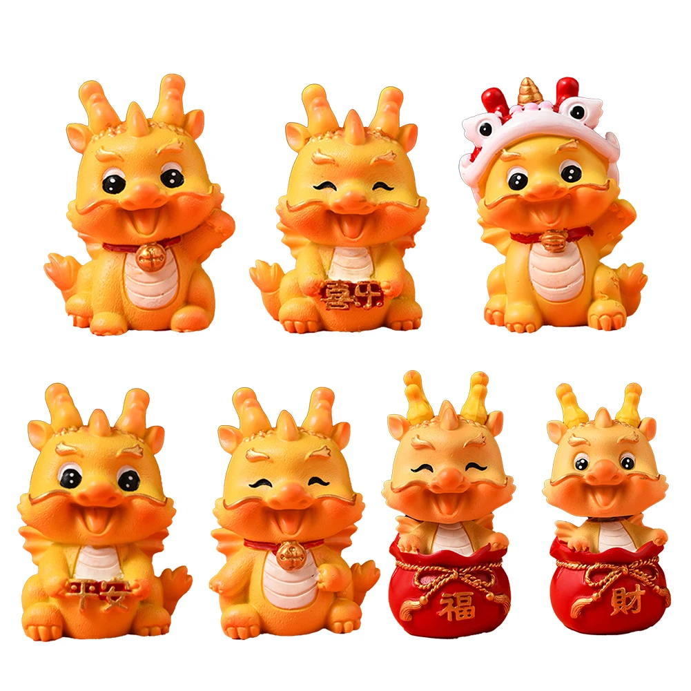 1x Dragon Statue 2024 Chinese New Year Dragon Decoration Dragon Ornament Car Desk Room Office Ornament Cute Dragon
1x Dragon Statue 2024 Chinese New Year Dragon Decoration Dragon Ornament Car Desk Room Office Ornament Cute Dragon