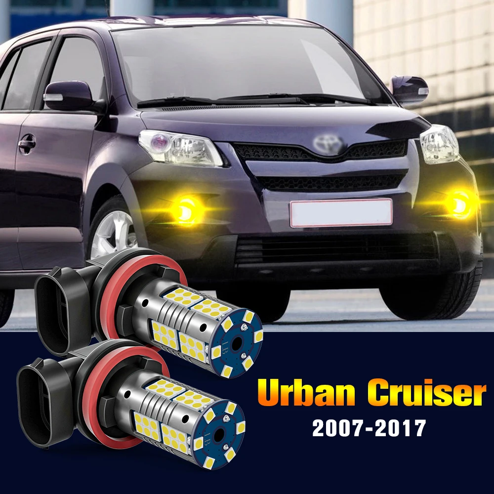 2pcs LED Fog Light Bulb Lamp For Toyota Urban Cruiser 2007-2016 2008 2009 2010 2011 2012 2013 2014 2015 Accessories
2pcs LED Fog Light Bulb Lamp For Toyota Urban Cruiser 2007-2016 2008 2009 2010 2011 2012 2013 2014 2015 Accessories
