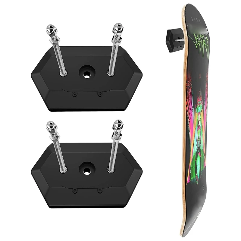 Wall Mount Skateboard Hanger Horizontal Skateboard Deck Display Rack Skateboard Hooks Hanger for Skateboard Deck Storage
Wall Mount Skateboard Hanger Horizontal Skateboard Deck Display Rack Skateboard Hooks Hanger for Skateboard Deck Storage