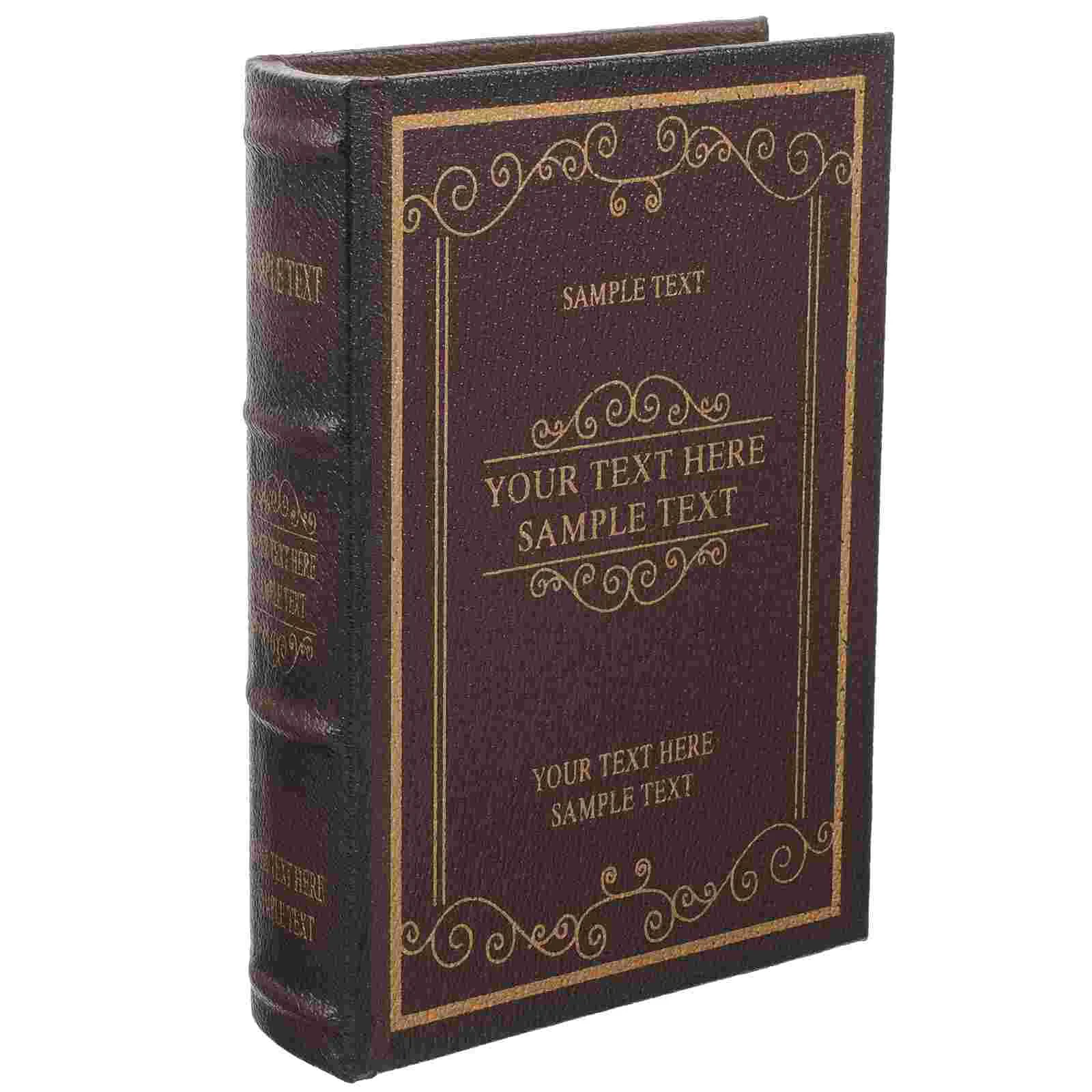 Fake Decoration Retro Book Ornaments Office Bathroom Decorations Decorative Books for Display Wood
Fake Decoration Retro Book Ornaments Office Bathroom Decorations Decorative Books for Display Wood