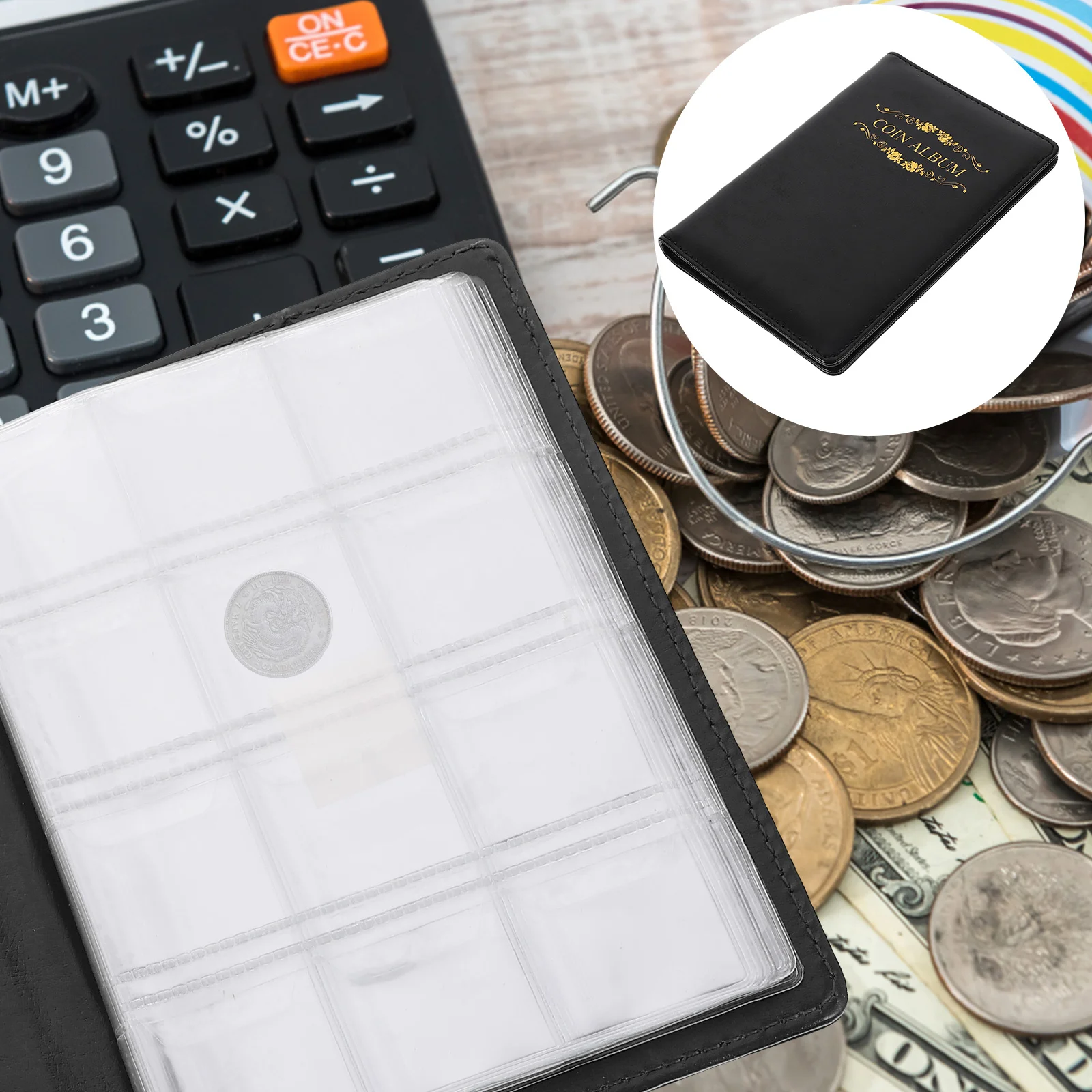 Antique Coin Collection Album Photo Ancient Coins Storage Book Commemorative Albums
Antique Coin Collection Album Photo Ancient Coins Storage Book Commemorative Albums