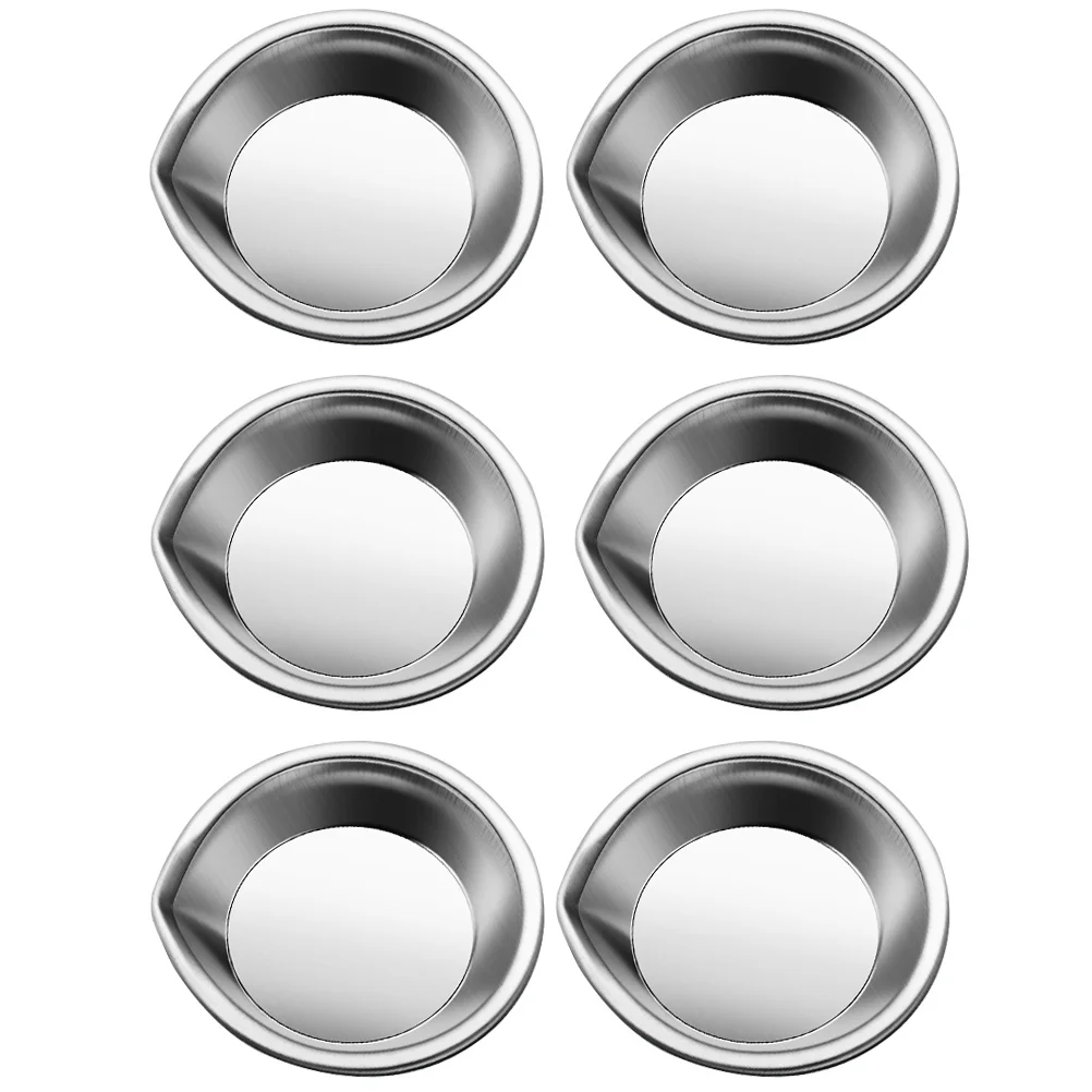 6/18pcs Pour Mouth Palette Stainless Steel Small Round Paint Tray Artist Watercolours Paint Mixing Palette Tray For Artist
6/18pcs Pour Mouth Palette Stainless Steel Small Round Paint Tray Artist Watercolours Paint Mixing Palette Tray For Artist