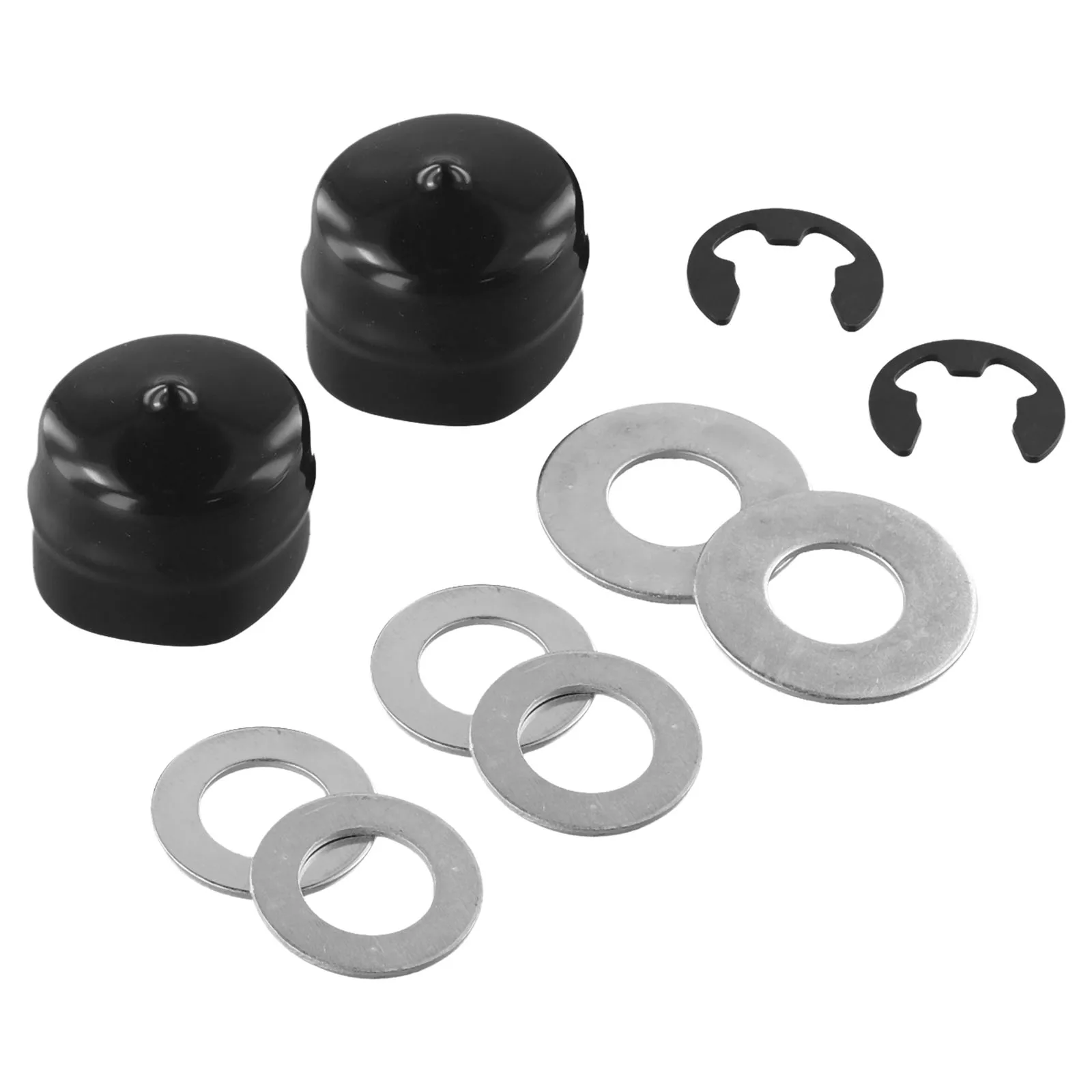 Hardware Kit Hubs Tool Accessories 2pcs E-Clips 4pcs Thrust Washers For Husqvarna Front Wheel Bushing Metal Material
Hardware Kit Hubs Tool Accessories 2pcs E-Clips 4pcs Thrust Washers For Husqvarna Front Wheel Bushing Metal Material