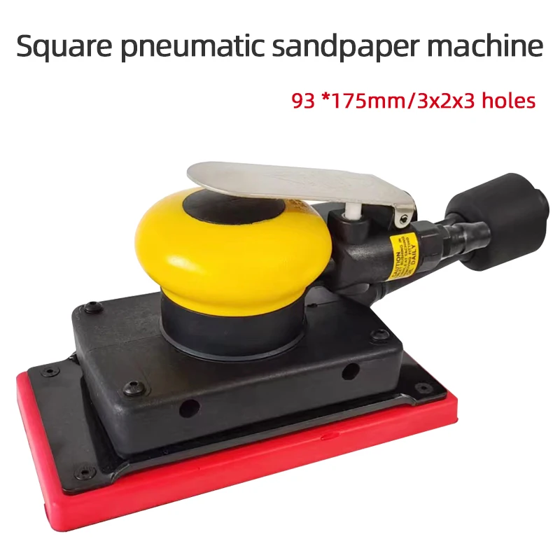 Rectangular Pneumatic Dry Grinder 93x175 MM Vacuum Sander Grinding Aircraft And Automobile Putty Putty Polishing Tool
Rectangular Pneumatic Dry Grinder 93x175 MM Vacuum Sander Grinding Aircraft And Automobile Putty Putty Polishing Tool