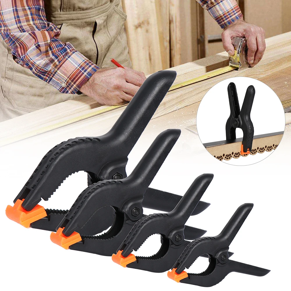 1pc Carpentry Spring Clamp 3 4 6 9 Inch Plastic DIY For Photo Photography Background Clip Toggle Clamp Hand Tool Accessories
1pc Carpentry Spring Clamp 3 4 6 9 Inch Plastic DIY For Photo Photography Background Clip Toggle Clamp Hand Tool Accessories