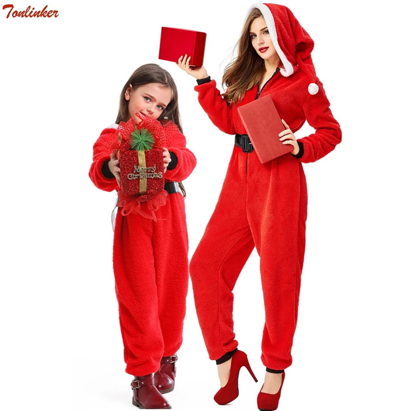 Christmas Halloween Costume Hooded Jumpsuit Teenage Women and Girls Red Claus Santa Claus Christmas Carnival Party Costumes
Christmas Halloween Costume Hooded Jumpsuit Teenage Women and Girls Red Claus Santa Claus Christmas Carnival Party Costumes
