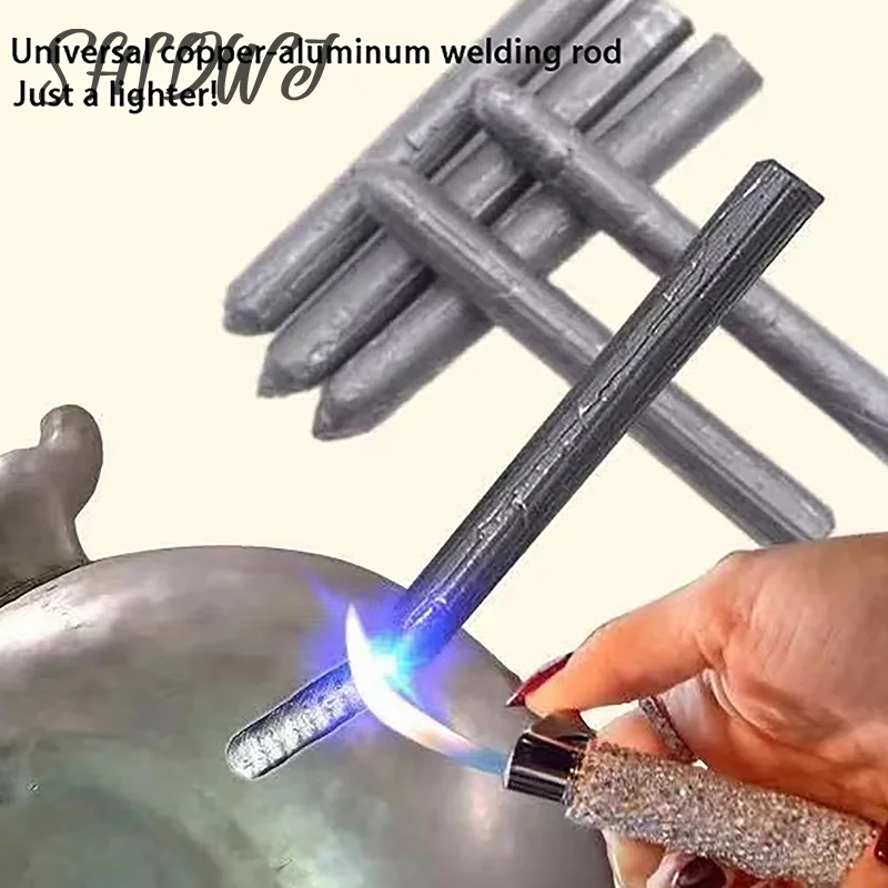 3/4Pcs Universal Low Temperature Welding Rods Melt Copper Iron Stainless Steel Solder Rod For Soldering Al Repaired Tools
3/4Pcs Universal Low Temperature Welding Rods Melt Copper Iron Stainless Steel Solder Rod For Soldering Al Repaired Tools