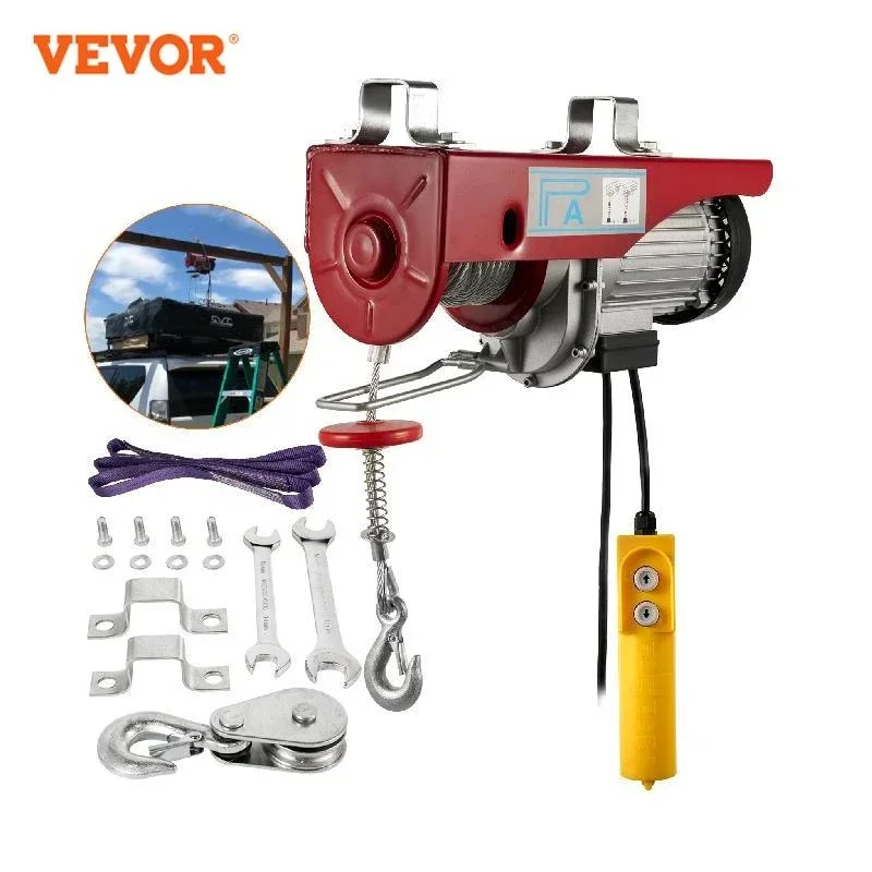 VEVOR 1320 фунтов 600 кг Электрический подъемный кран, новый портативный подъемник, мостовая гаражная лебедка с проводным дистанционным управлением и концевым выключателем
VEVOR 1320 фунтов 600 кг Электрический подъемный кран, новый портативный подъемник, мостовая гаражная лебедка с проводным дистанционным управлением и концевым выключателем