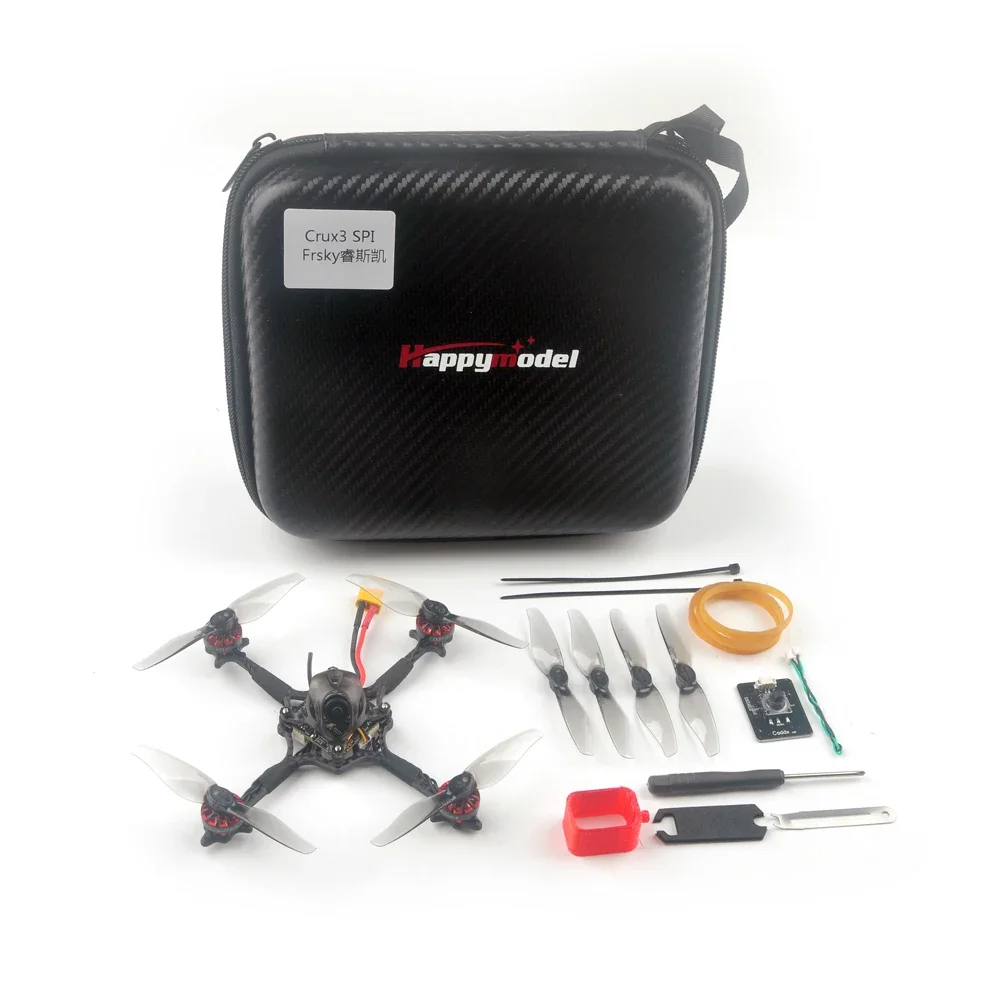 HappyModel Crux3 1-2S 115 мм 3 дюйма зубочистка FPV беспилотник для фристайла CrazybeeX 4 в 1 AIO 5A 200 мВт Caddx Ant 1200TVL EX1202.5 KV6400 
HappyModel Crux3 1-2S 115 мм 3 дюйма зубочистка FPV беспилотник для фристайла CrazybeeX 4 в 1 AIO 5A 200 мВт Caddx Ant 1200TVL EX1202.5 KV6400