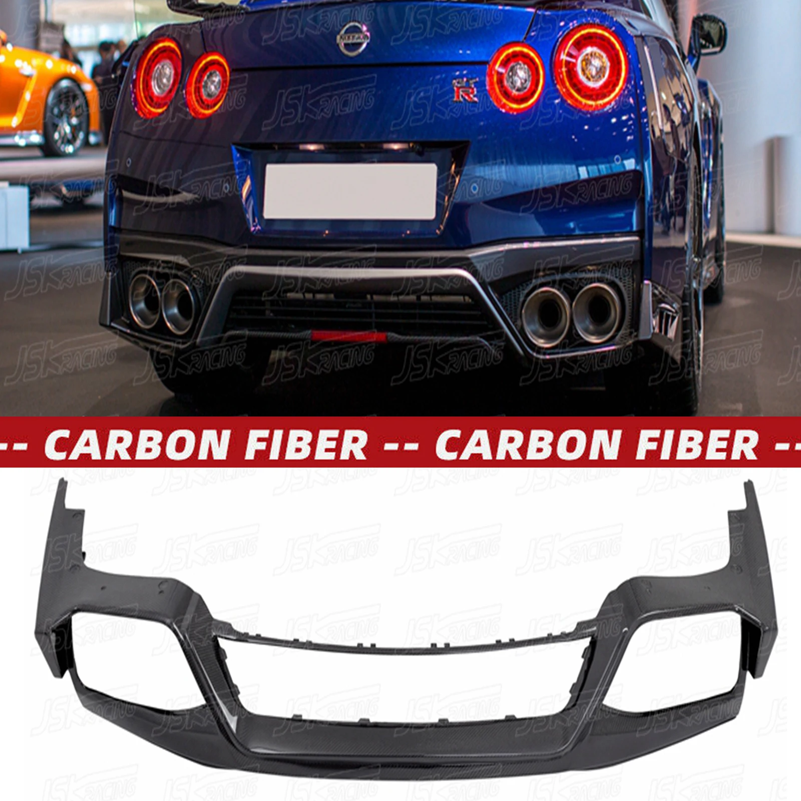 2017 Style Carbon Fiber Rear Diffuser For Nissan Gtr R35 2017-2018(JSKNSR508271)
2017 Style Carbon Fiber Rear Diffuser For Nissan Gtr R35 2017-2018(JSKNSR508271)