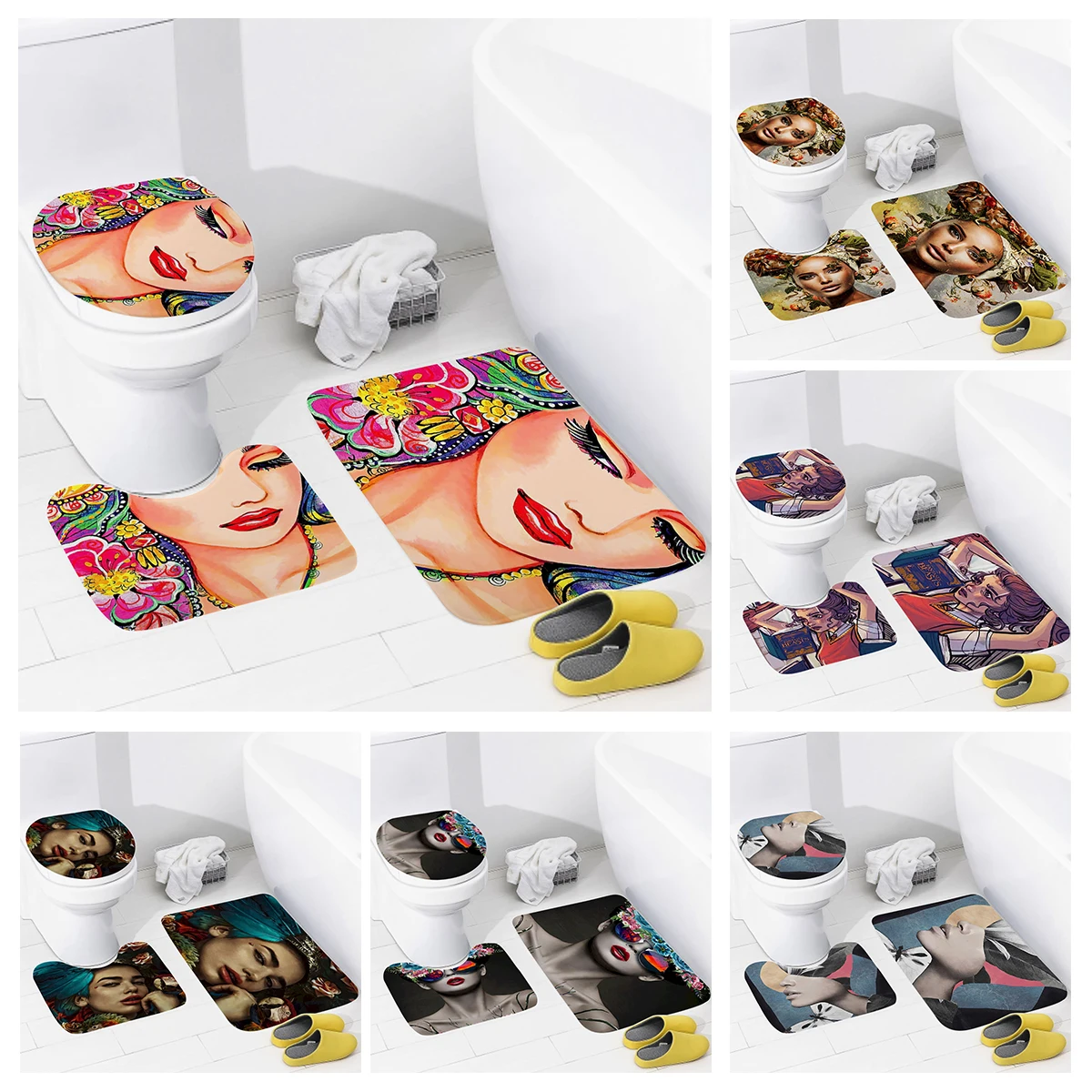 home bathroom floor mats Bath Foot mat modern bathroom accessories rug Toilet mat Bathtub anti-slip carpet
home bathroom floor mats Bath Foot mat modern bathroom accessories rug Toilet mat Bathtub anti-slip carpet