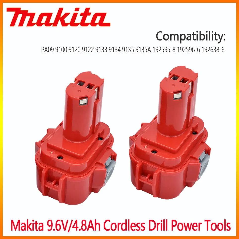 9.6V Makita 4800mAh/6800mAh/9800mAh Ni MH electric tool battery Makita PA09 9120 9122 9133 9134 9135 9135A 6222D 6260D PA09 L70
9.6V Makita 4800mAh/6800mAh/9800mAh Ni MH electric tool battery Makita PA09 9120 9122 9133 9134 9135 9135A 6222D 6260D PA09 L70