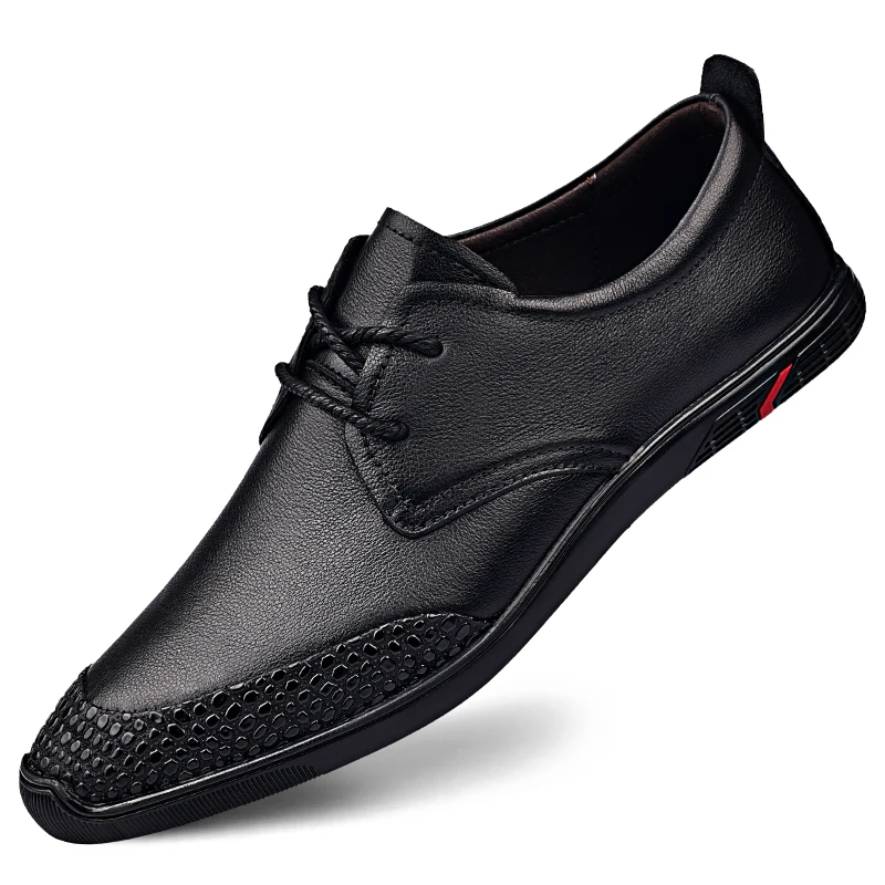 High Quality Male Formal Solid Comfortable Wedding Men's Shoes Mens Casual Genuine Leather Social Upscale Oxford Shoes
High Quality Male Formal Solid Comfortable Wedding Men's Shoes Mens Casual Genuine Leather Social Upscale Oxford Shoes