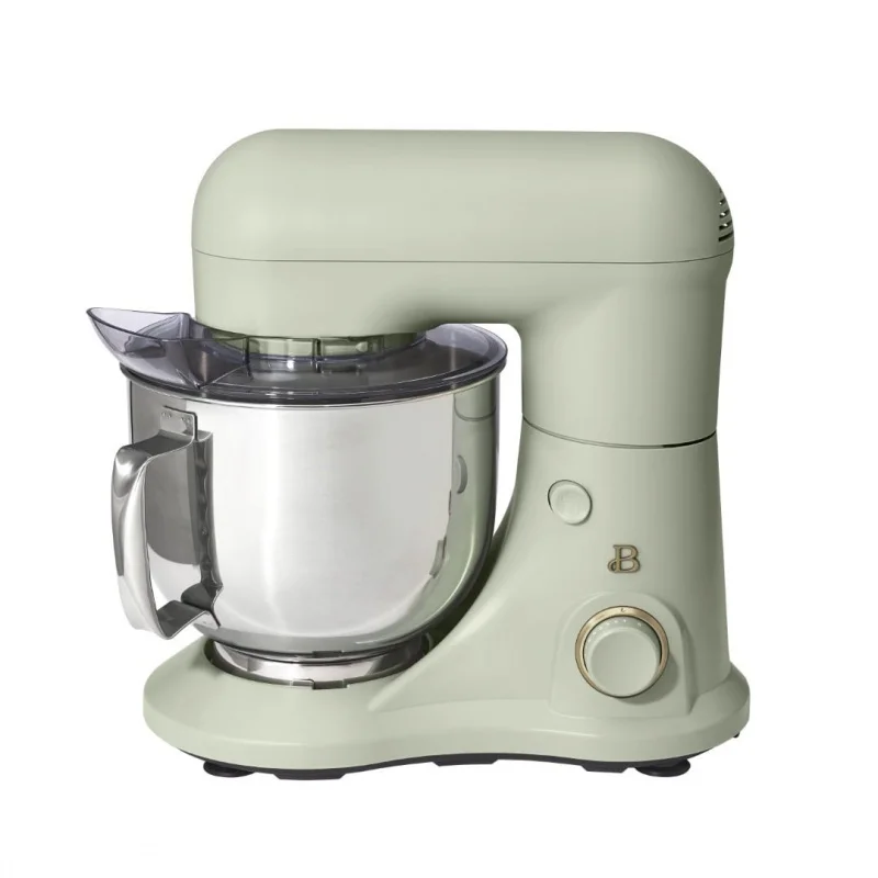 

Beautiful 5.3 Qt Stand Mixer, Lightweight & Powerful with Tilt-Head, Sage Green by Drew Barrymore