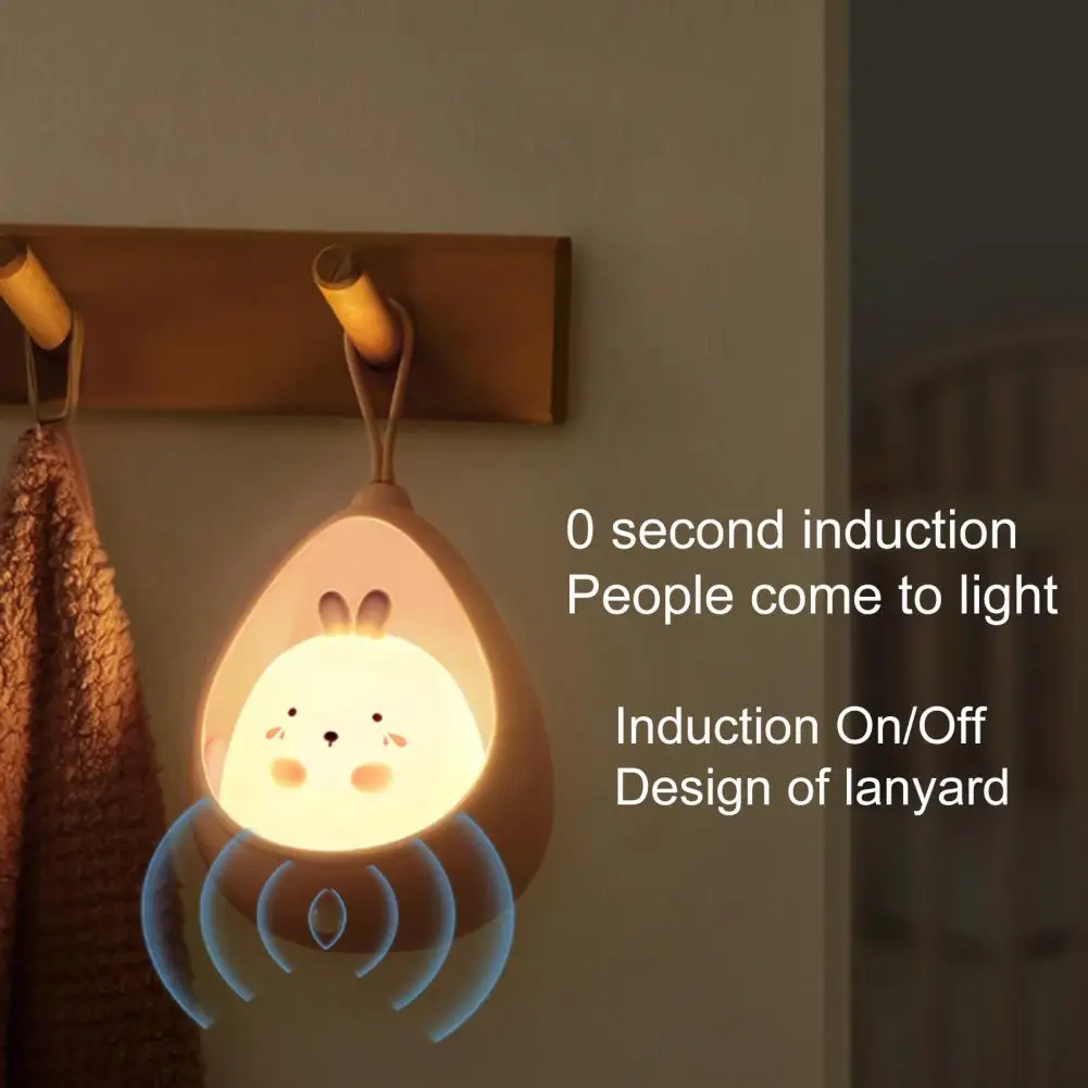 Practical Cartoon LED Lamp Energy-saving Adorable Appearance Night Light Intelligent Human Body Induction Lamp Decorative
Practical Cartoon LED Lamp Energy-saving Adorable Appearance Night Light Intelligent Human Body Induction Lamp Decorative