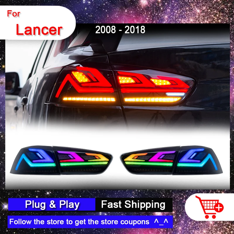 Автомобильные задние фонари для MITSUBISHI Lancer EVO 2008-2018 EX, задние фонари, светодиодные ДХО, динамические поворотники, аксессуары для сборки, RGB
Автомобильные задние фонари для MITSUBISHI Lancer EVO 2008-2018 EX, задние фонари, светодиодные ДХО, динамические поворотники, аксессуары для сборки, RGB