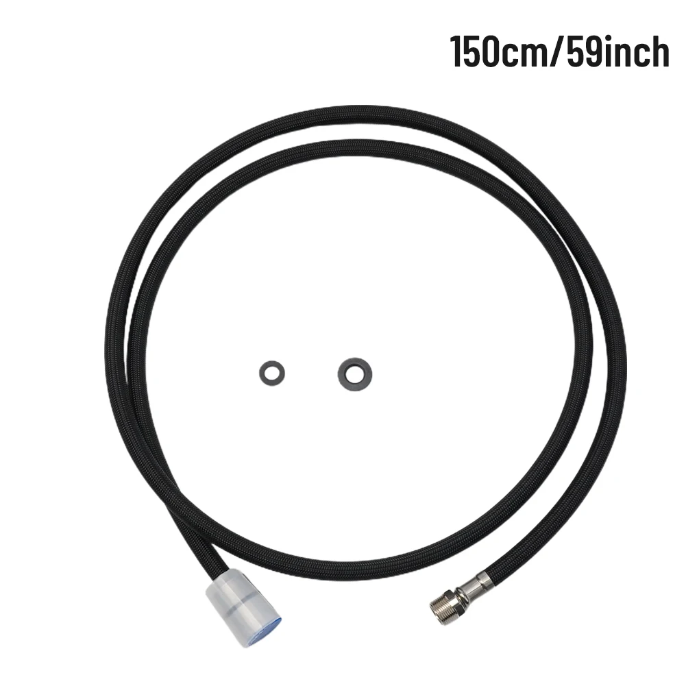 Kitchen Spray Replacement Hose For Faucets With Pull -out Spray Nylon 150cm G1/2\\\" M15 Thread Shower Hose Black
Kitchen Spray Replacement Hose For Faucets With Pull -out Spray Nylon 150cm G1/2\\\" M15 Thread Shower Hose Black