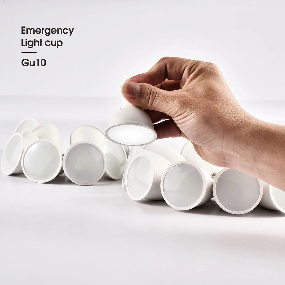GU10 Emergency Bulb High Brightness Spotlight High Lumen Lamp Cup 5W 7W Emergency Light 2 Hours 2835 Patch Lamp Bead Process
GU10 Emergency Bulb High Brightness Spotlight High Lumen Lamp Cup 5W 7W Emergency Light 2 Hours 2835 Patch Lamp Bead Process