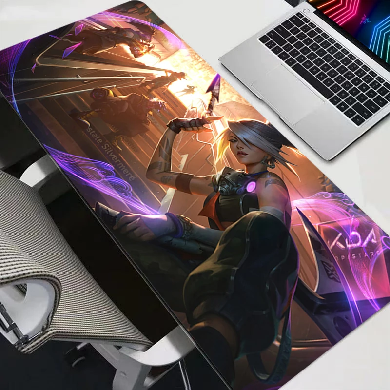 League of Legends Akali Anime Game Mousepad Laptop Accessories Anti Slip Gaming Mouse Pad Keyboard Office Rubber Large Table Mat
League of Legends Akali Anime Game Mousepad Laptop Accessories Anti Slip Gaming Mouse Pad Keyboard Office Rubber Large Table Mat