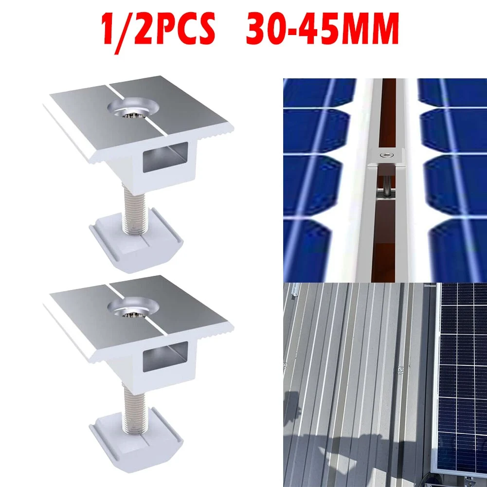 Solar Panel Clamp 30-45mm Lightweigh Solar Panel Clamp For Connecting And Fixing Solar Panel On Rails Solar Power Accessories
Solar Panel Clamp 30-45mm Lightweigh Solar Panel Clamp For Connecting And Fixing Solar Panel On Rails Solar Power Accessories