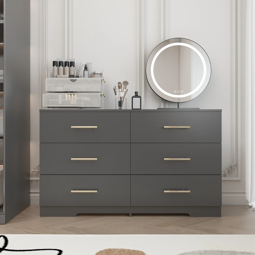 Black Color Large 6 Drawers Chest of Drawer Dressers Table with Golden Handle Storage Cabinet Free Shipping Easy Assembly
Black Color Large 6 Drawers Chest of Drawer Dressers Table with Golden Handle Storage Cabinet Free Shipping Easy Assembly