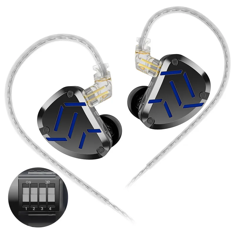 KZ ZAT HiFi Earphone High-end Tunable In-Ear balanced armature Earphones Monitor Headphone Cancelling Sport Earbuds
KZ ZAT HiFi Earphone High-end Tunable In-Ear balanced armature Earphones Monitor Headphone Cancelling Sport Earbuds