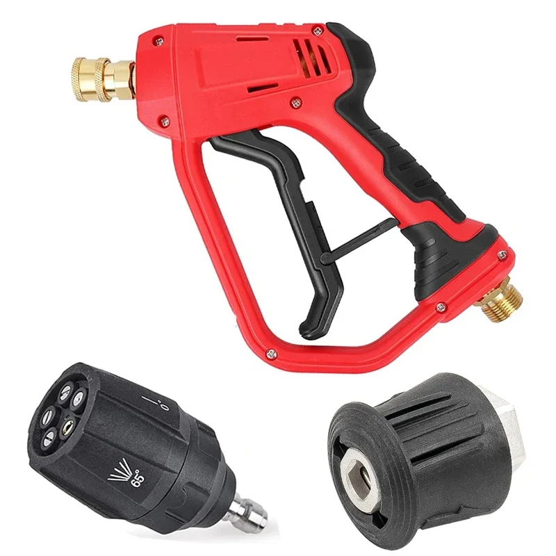 

Water gun snow foam lance for Car Cleaning Hose Connector For Parkside/Karcher/Nilfisk/Daewoo/Bosch Quick connector nozzles