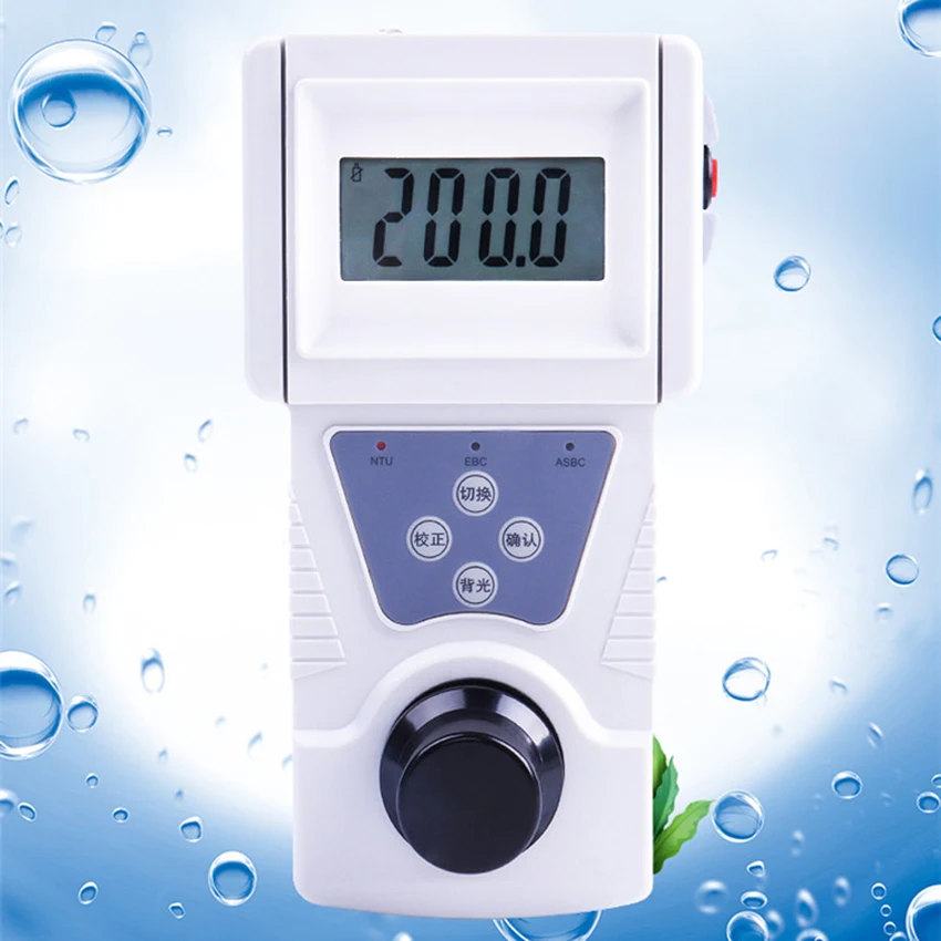 0-200NTU Portable Digital Turbidity Meter Tester Turbidimeter 0.1 Display Value 90°Scattered Light Turbidity Meter GZ-200BS
0-200NTU Portable Digital Turbidity Meter Tester Turbidimeter 0.1 Display Value 90°Scattered Light Turbidity Meter GZ-200BS