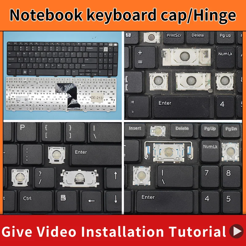 Replacement Keycap Key cap Hinge for Dell Inspiron 14R N4010 M4010 N4020 N4030 N5030 M5030 Keyboard
Replacement Keycap Key cap Hinge for Dell Inspiron 14R N4010 M4010 N4020 N4030 N5030 M5030 Keyboard