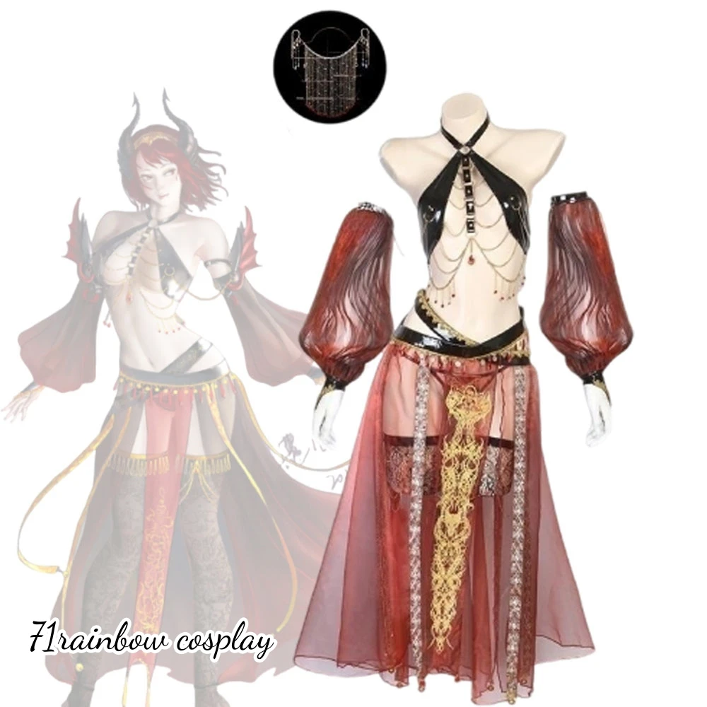 Original Design Abyss Dancer Cosplay Costume Exotic Princess Roleplay Dress Woman Sexy Cosplay
Original Design Abyss Dancer Cosplay Costume Exotic Princess Roleplay Dress Woman Sexy Cosplay