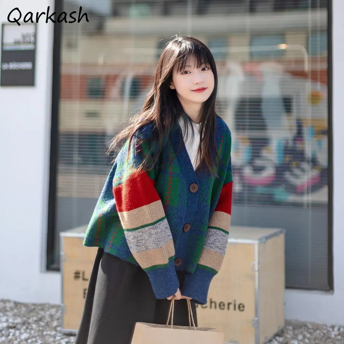 Cardigan Women Vintage Classic Long Sleeve Ulzzang Sweater Aesthetic Design Lovely Single Breasted V-Neck Loose-fitting Clothes
Cardigan Women Vintage Classic Long Sleeve Ulzzang Sweater Aesthetic Design Lovely Single Breasted V-Neck Loose-fitting Clothes