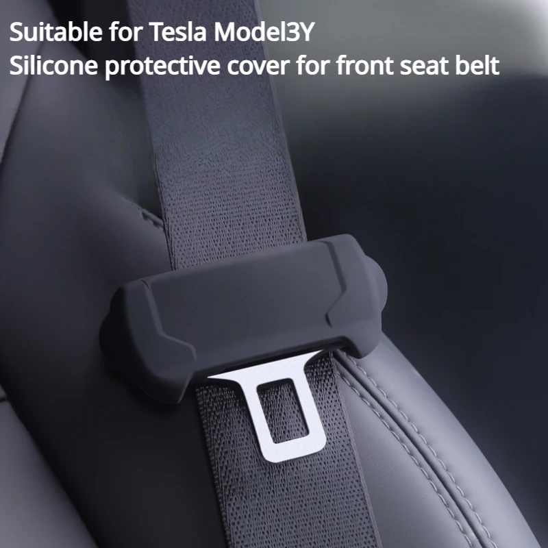 Seat Belt Protective Cover For 2023 Tesla Model3/Y Silicone Buckle Protective Cover Anti-collision Interior Accessories Model Y
Seat Belt Protective Cover For 2023 Tesla Model3/Y Silicone Buckle Protective Cover Anti-collision Interior Accessories Model Y