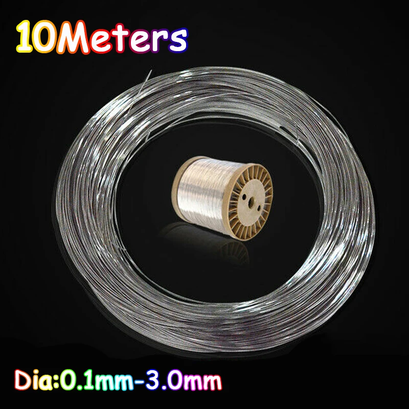 10Meters 304 Stainless Steel Soft / Hard Single Strand Lashing Steel Wire 0.1 0.2 0.3 0.4 0.5 0.6 0.8 1 - 3mm High Toughness
10Meters 304 Stainless Steel Soft / Hard Single Strand Lashing Steel Wire 0.1 0.2 0.3 0.4 0.5 0.6 0.8 1 - 3mm High Toughness