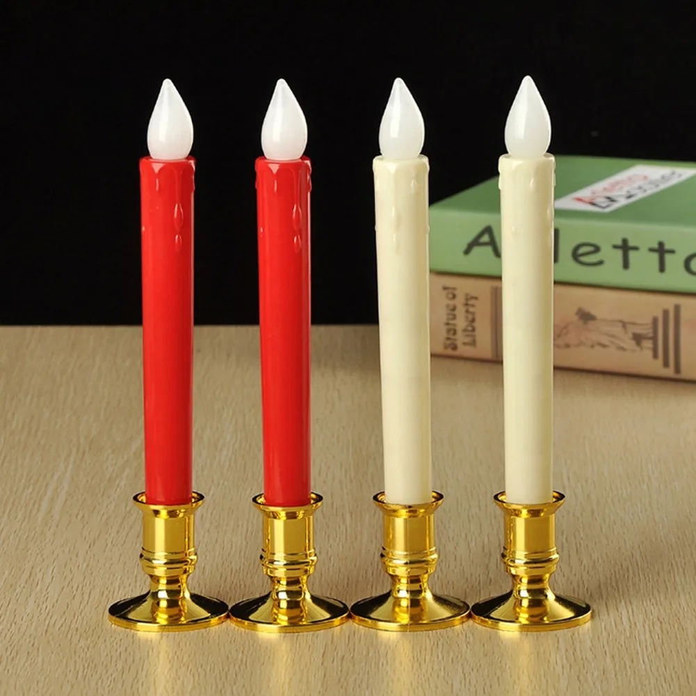 1 Pair Of Candle Base Traditional Shape Taper Standard Candle Holders Candlestick Dinner Decor For Electronic Candles
1 Pair Of Candle Base Traditional Shape Taper Standard Candle Holders Candlestick Dinner Decor For Electronic Candles