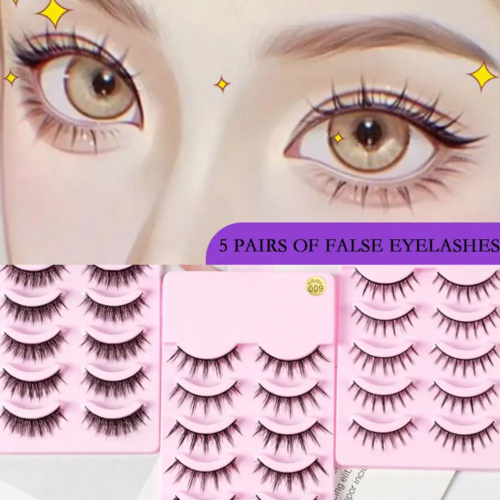 5 Pairs 3D Mink Lashes Soft Natural Long False Eyelashes Soft Extension Wispy Faux Reusable Tools Makeup Fluffy Eyelash G1Y0
5 Pairs 3D Mink Lashes Soft Natural Long False Eyelashes Soft Extension Wispy Faux Reusable Tools Makeup Fluffy Eyelash G1Y0