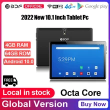 BDF Android 10.0 Tablet New Pad 10.1 Inch 4G LTE Network MTK6762 Octa Core 4GB RAM 64GB ROM Phone Tablets Pc Dual WiFi Type-C BDF Android 10.0 Tablet New Pad 10.1 Inch 4G LTE Network MTK6762 Octa Core 4GB RAM 64GB ROM Phone Tablets Pc Dual WiFi Type-C