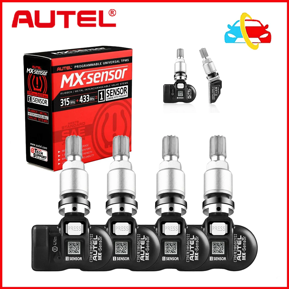 Autel MX Sensor 433 315MHZ TPMS инструмент для ремонта шин TS501 TS508 2 в 1 клон-able программирования датчик давления в шинах тестер
Autel MX Sensor 433 315MHZ TPMS инструмент для ремонта шин TS501 TS508 2 в 1 клон-able программирования датчик давления в шинах тестер