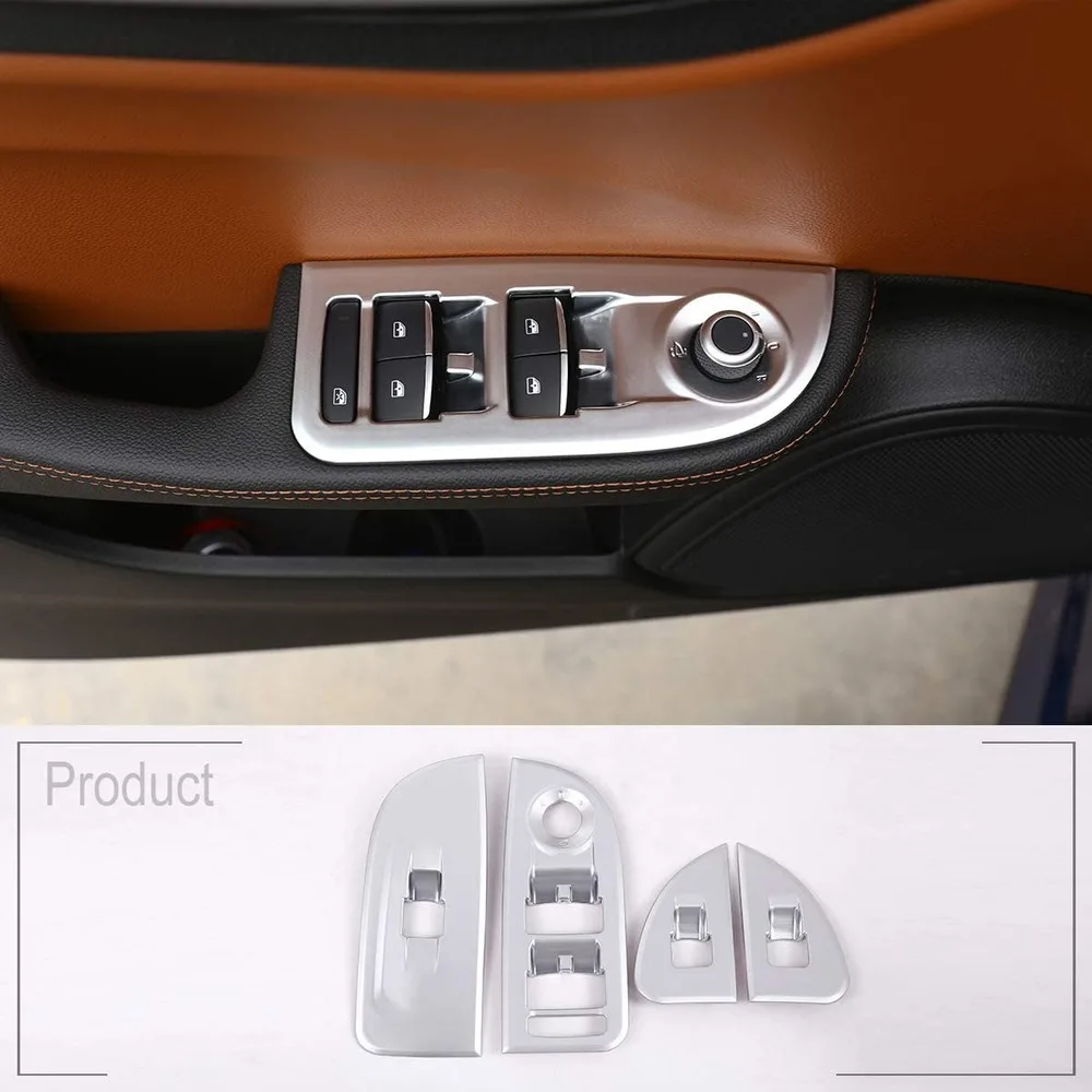 For Alfa Romeo Giulia 2016 2017 2018 2019 Car ABS Window Lift Switch Button Frame Cover Trim
For Alfa Romeo Giulia 2016 2017 2018 2019 Car ABS Window Lift Switch Button Frame Cover Trim